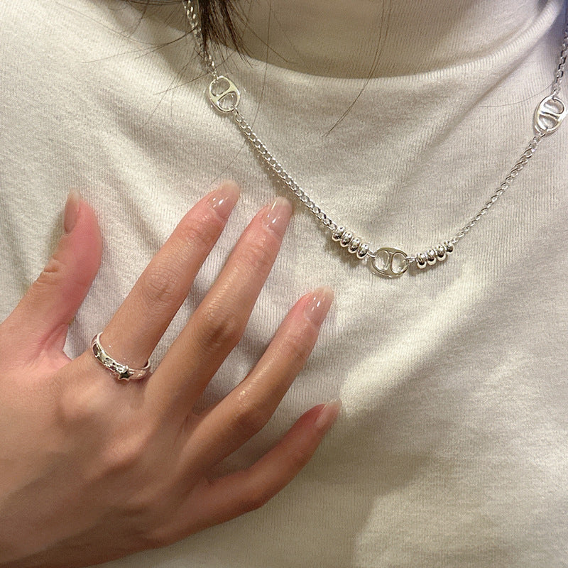 925 Sterling Silver Trendy Necklace