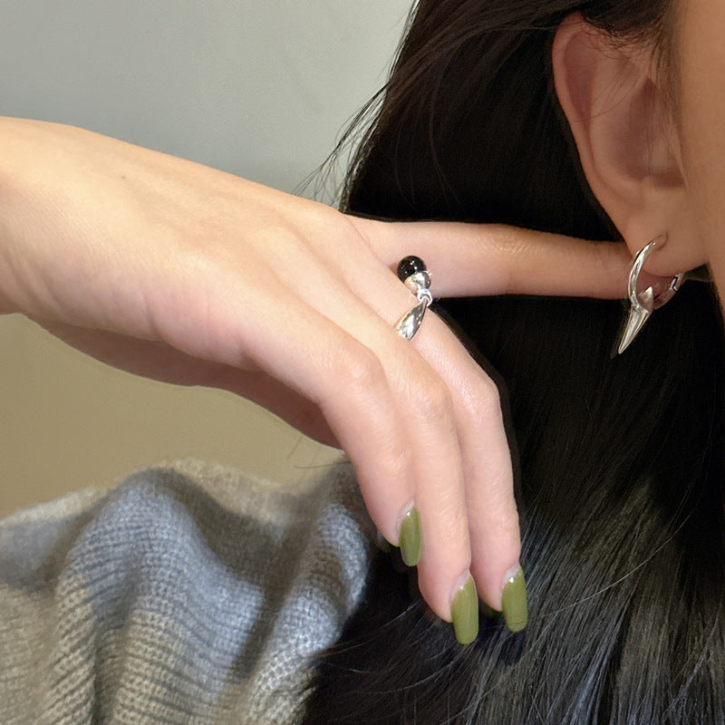 925 Sterling Silver Chic Hoop Earrings