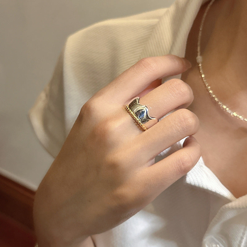 925 Sterling Silver Crown Ring