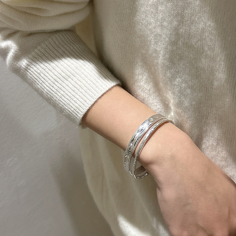 925 Sterling Silver Fashion Bracelet Bangle
