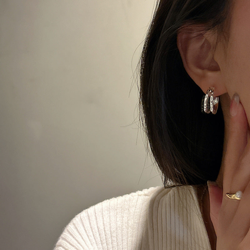 925 Sterling Silver Trendy Earrings