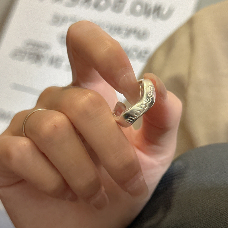925 Sterling Silver Freedom Ring