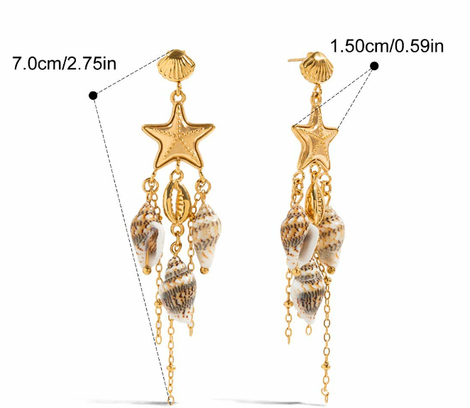 Stainless steel earrings