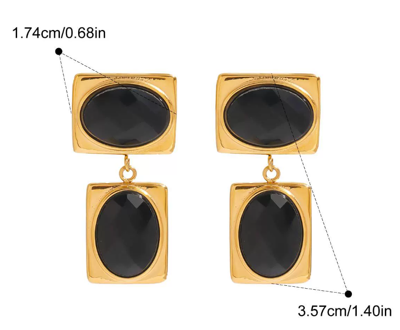 Stainless steel earrings