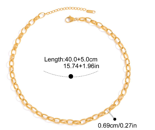 Stainless steel necklaces