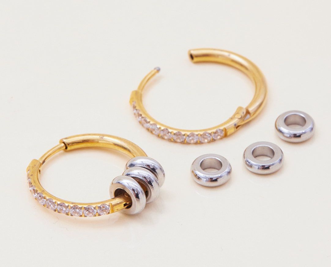 Stainless steel earrings