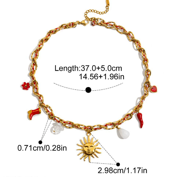 Stainless steel necklaces