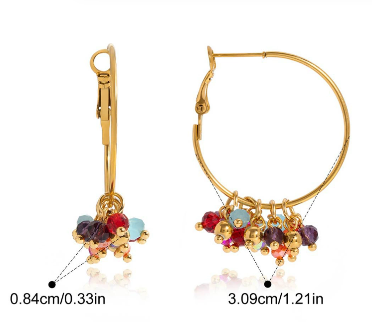 Stainless steel earrings