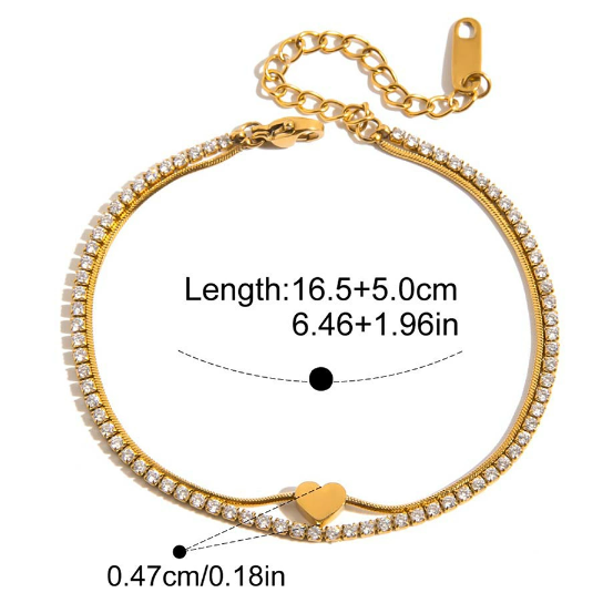 Stainless steel bracelet