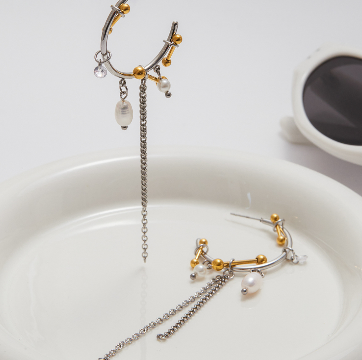 Stainless steel earrings