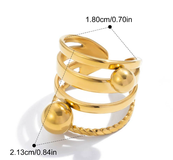 Stainless steel ring