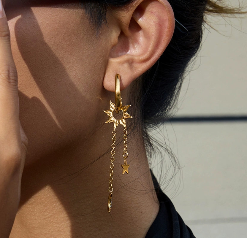 Stainless steel earrings