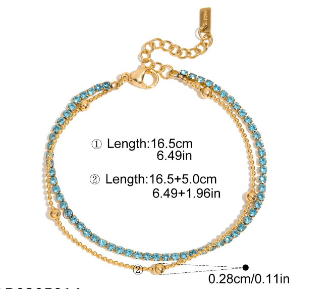 Stainless steel bracelet