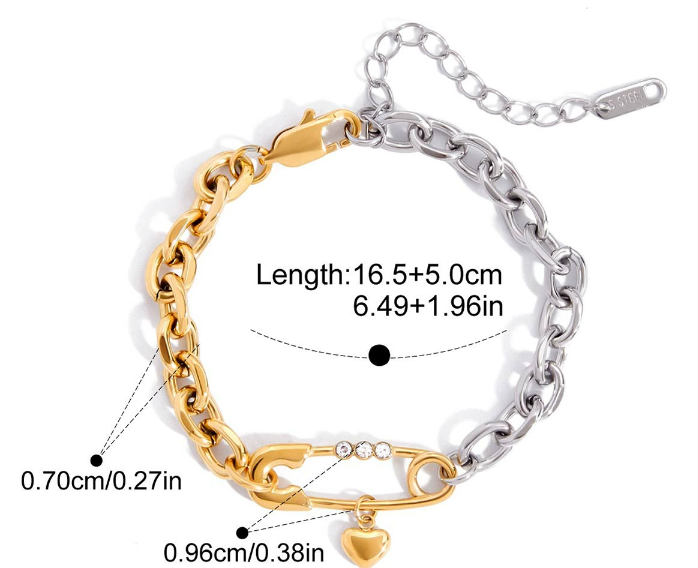 Stainless steel bracelet