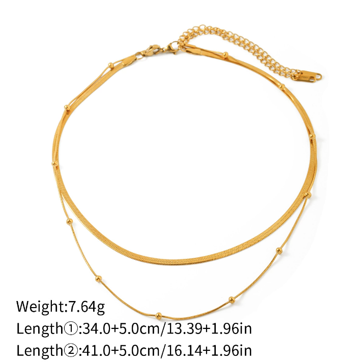 Stainless steel necklaces