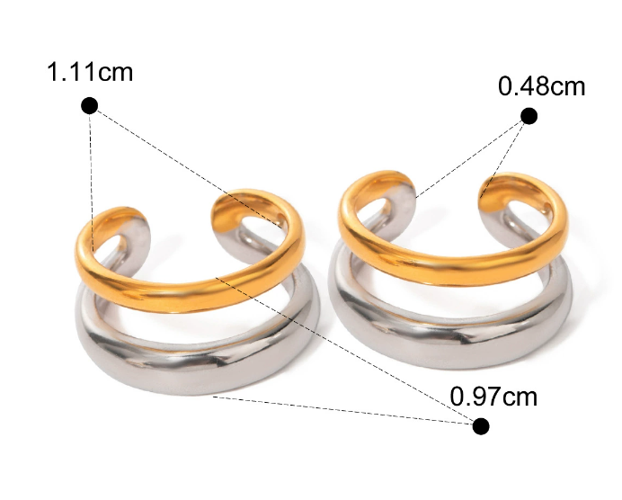 Stainless steel earrings