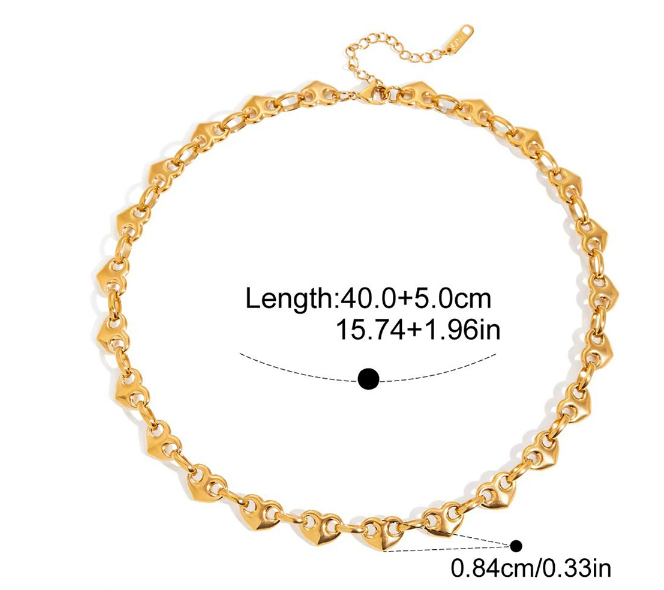 Stainless steel necklaces