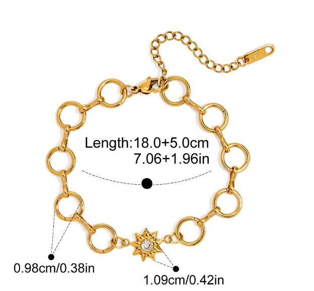 Stainless steel bracelet