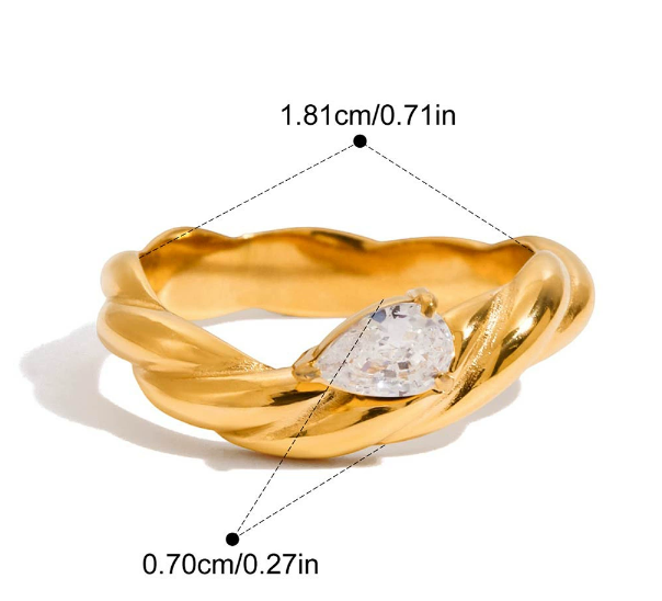 Stainless steel ring