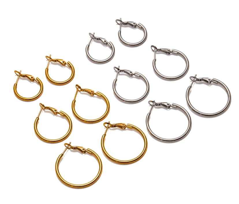 Stainless steel earrings