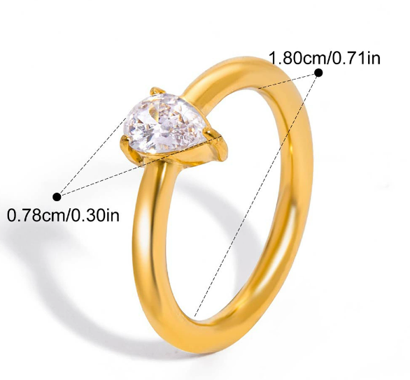 Stainless steel ring