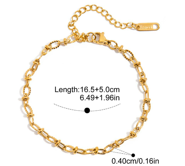 Stainless steel bracelet