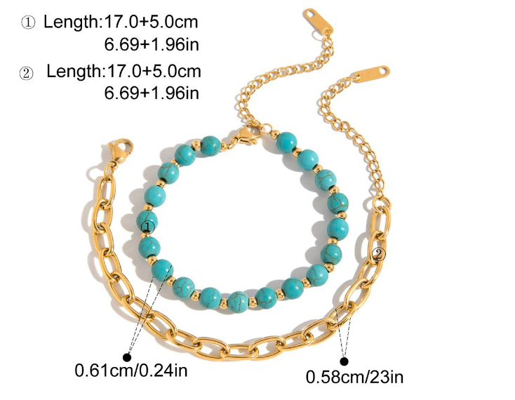 Stainless steel bracelet