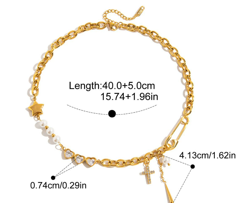 Stainless steel necklaces