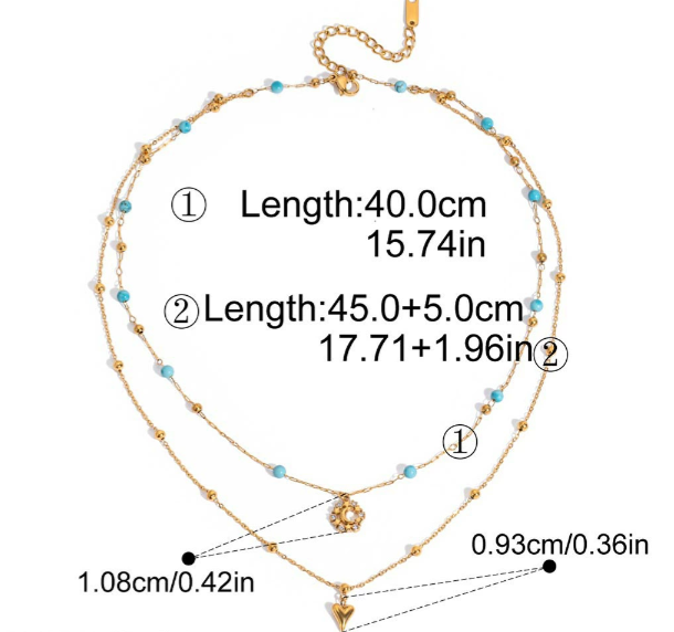 Stainless steel necklaces