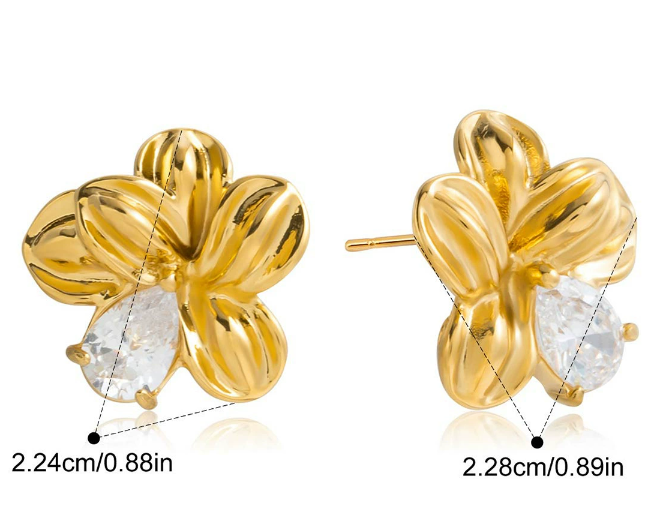 Stainless steel earrings