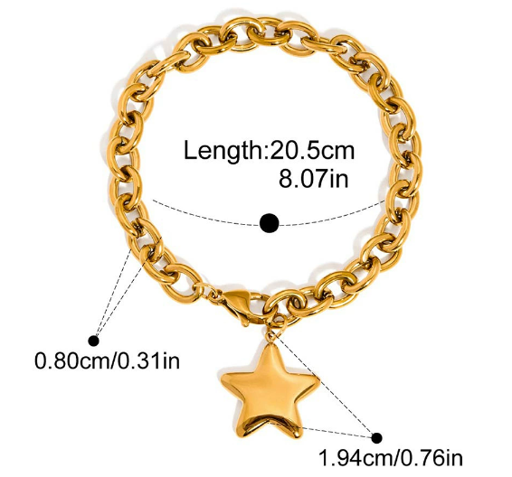 Stainless steel bracelet