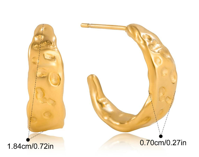 Stainless steel earrings