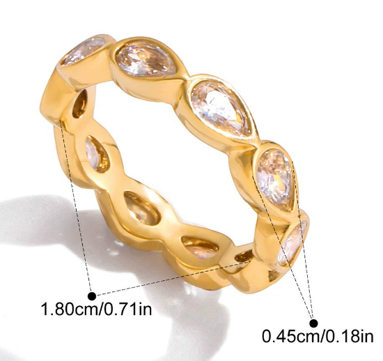 Stainless steel ring