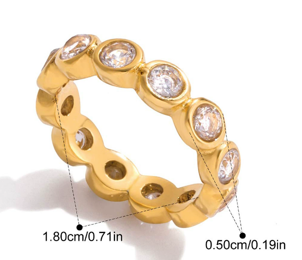 Stainless steel ring