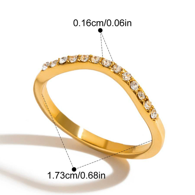 Stainless steel ring