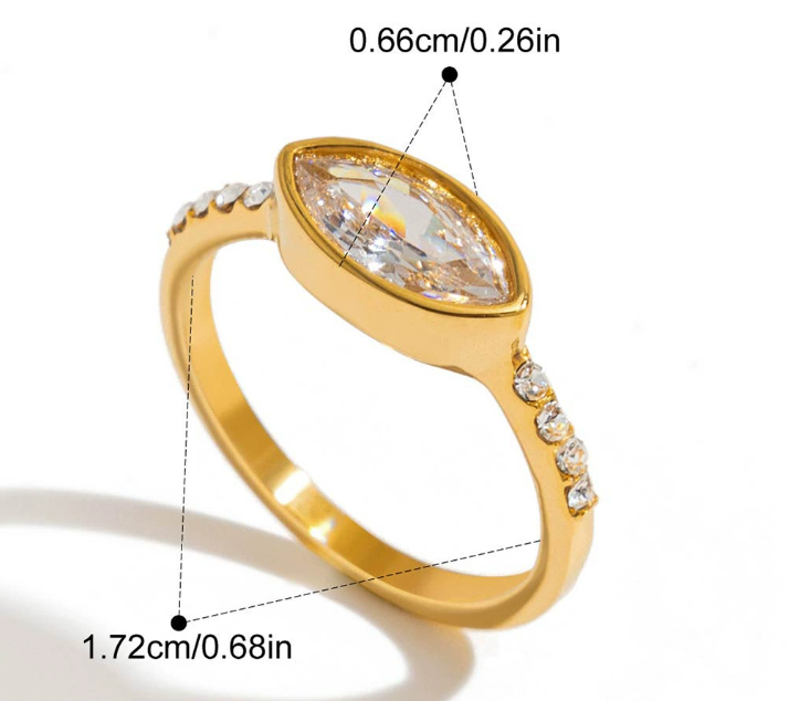 Stainless steel ring