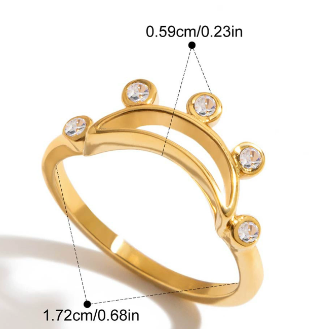 Stainless steel ring