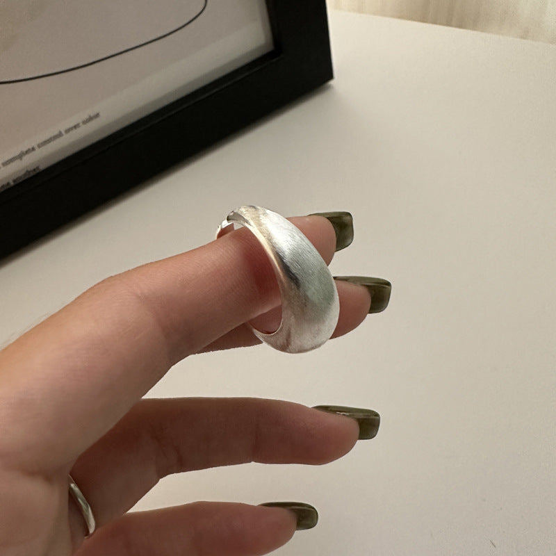 925 Sterling Silver Wide Ring