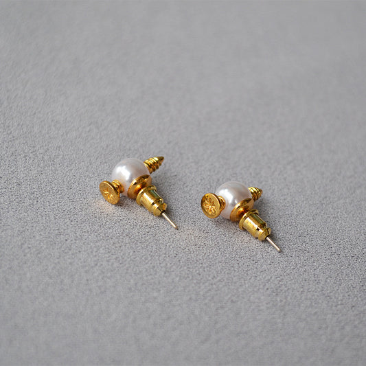 Brass Small Hoop Earrings