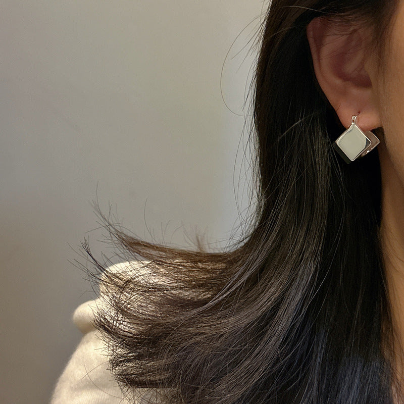 925 Sterling Silver Trendy Earrings