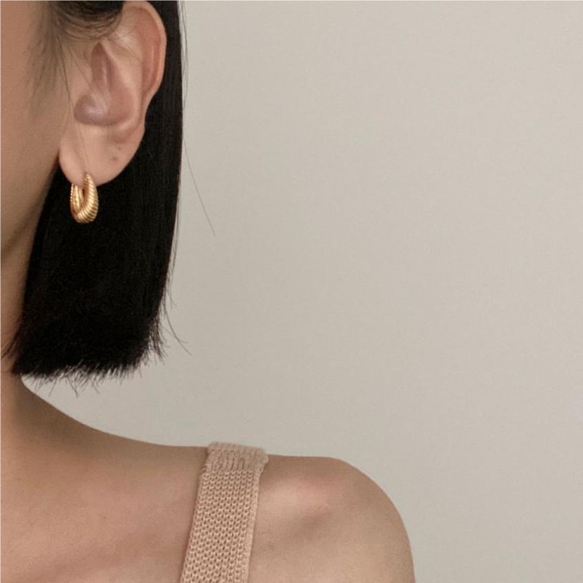 925 Sterling Silver Hoop Earrings
