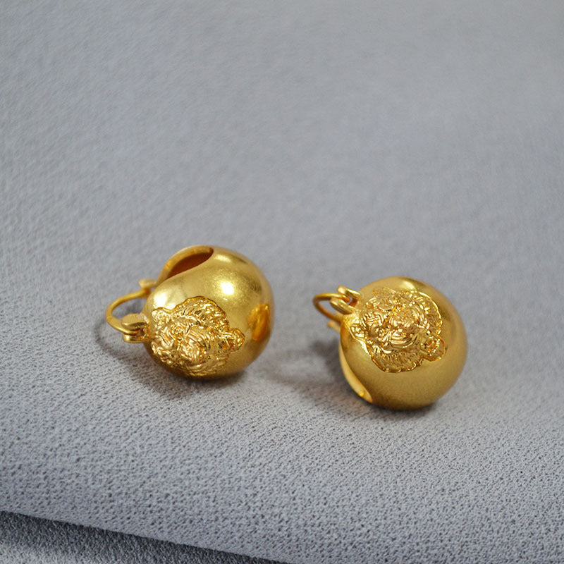 Brass Vintage Earrings