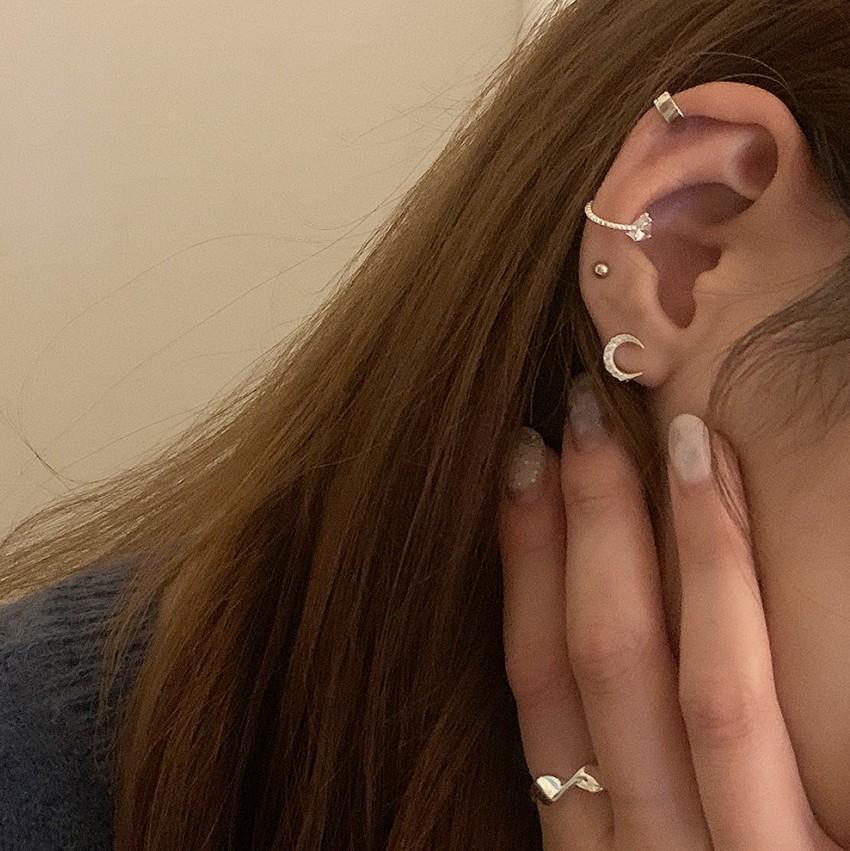 925 Sterling Silver Simple Fashion Earrings