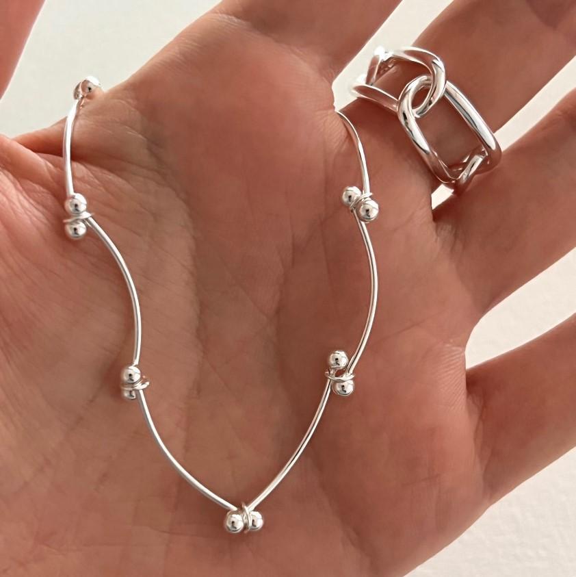 925 Sterling Silver Elegant Bracelet Bangle