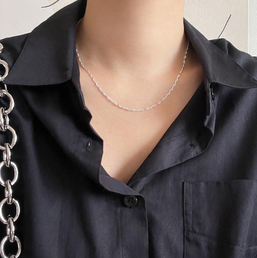 925 Sterling Silver Simple Chain Necklace