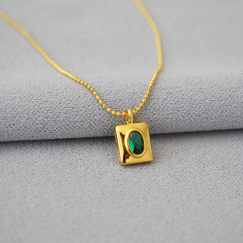 Brass Ball Chain Necklace