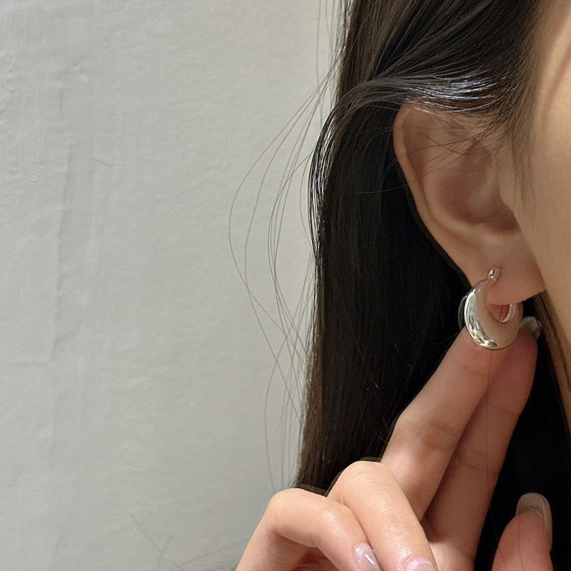 925 Sterling Silver Classical Earrings