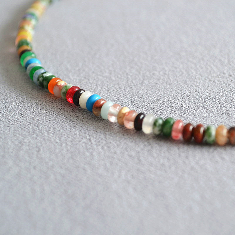 Brass Bracelet Bangle Natural Stone Jewelry