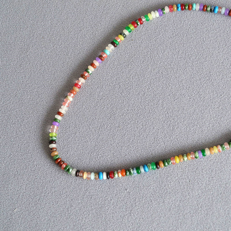 Brass Beaded Necklace