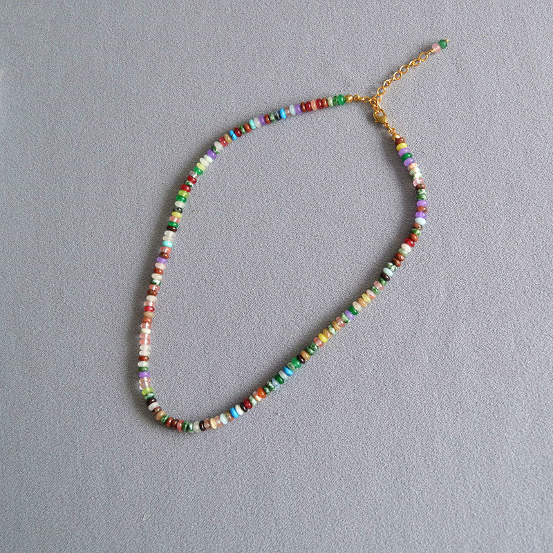 Brass Beaded Necklace